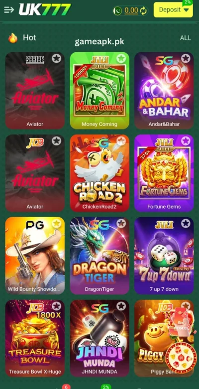 uk777-game-interface