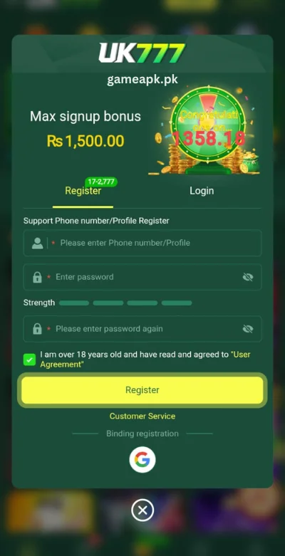 uk777-game-register