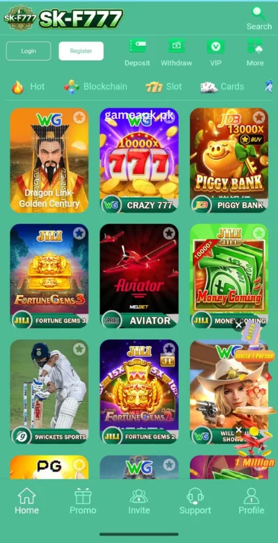 f777-game-interface
